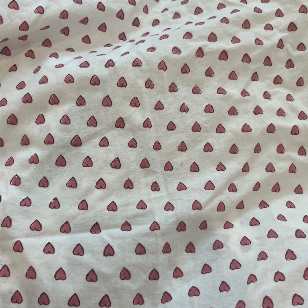 Roller Rabbit Pink Heart Print Robe - Picture 5 of 5